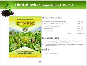 Chloropyriphos 1.5% Dp (Hindblock)