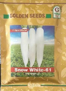 Radish Seeds Snow White -61