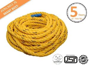 Rope Tech Blue and Yellow Twisted Nylon Rope at Rs 105/kg in