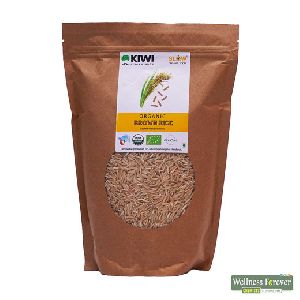 Kiwi Kisan Organic Brown Basmati Rice