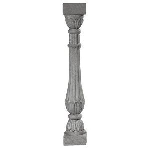 Cement Carved Pillar