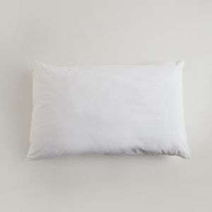 White Plain Bed Pillow