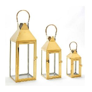 Metal Candle lanterns for home decor