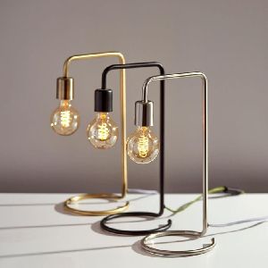 mini iron table lamp