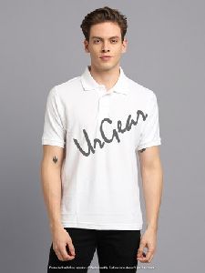 Mens Plain Polo Neck T Shirt