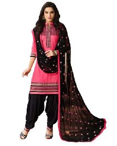 Regular Fit Ladies Silk Salwar Suits, Pattern : Plain, Printed at Best  Price in Munger