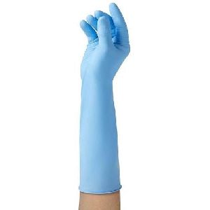 Nitrile Long Cuff Gloves