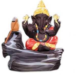 Back Flow Ganesh Statue
