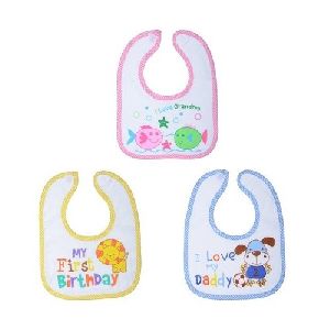 Square Baby Bib Set