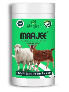 MAAJEE Feed Suppliment, Food for Goats and Sheeps with Nutrition, Mineral Mixtures, Goat Feed,Sheep