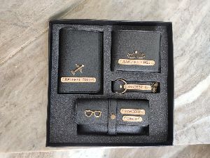 Leather Wallet Combo Gift Set