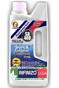 Infinizo USA SB 400 Septic Tank Bacterial Treatment Liquid (Strong-1 Liter)