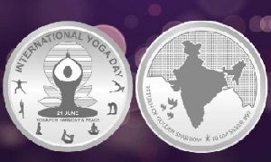 Sikkawala 999 Silver Yoga 10 Gm Coin
