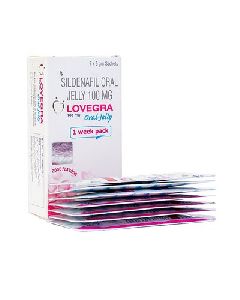 Lovegra 100mg Rose Flavour Oral Jelly