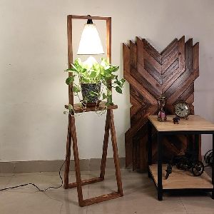 wooden lamps