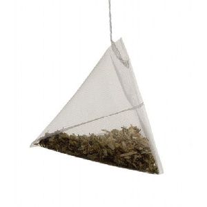 Wholesale Earl Grey Blank White Tag Pyramid Tea Bags