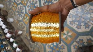 Cotton Golden Flora Zari Thread