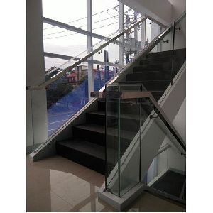 stainless steel glass railing