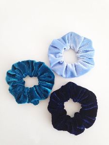 Velvet scrunchies