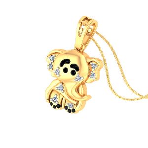 DBP-8 Gold and Diamond Kids Chain