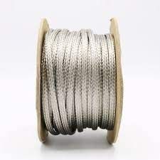 silver braided wire