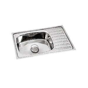 Indox Single Bowl Kitchen Sink with Drain Board