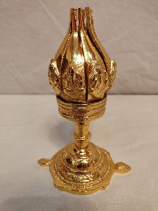 6.5 Inch Brass Lotus Diya