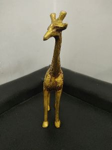 Brass Giraffe Statue