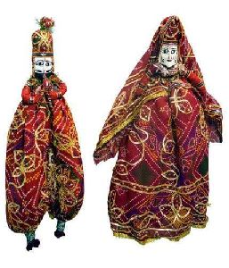 Rajasthani Puppet Pair- 27 inch