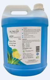 Altressa 5ltr. Lemon Hand Sanitizer, Certificate : Liquid