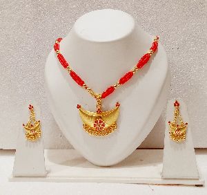 assamese traditional jewellery junbiri set/asomiya gohona440
