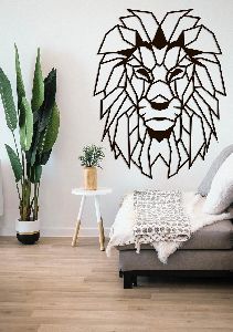 Wild Lion Metal Wall Art