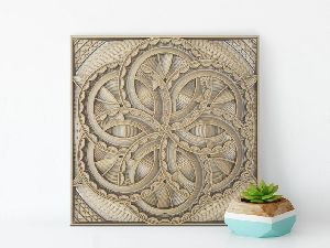 The Circle Multilayer Stacked Wooden Wall Art