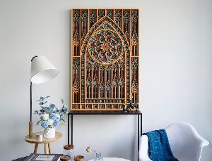 The Castle  Multilayer Stacked Wooden Wall Art