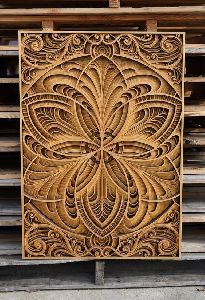 Multilayer Stacked Wooden Wall Art