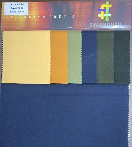 Simandhar Cotton Super Dhoom Shirting Fabric, For Garments, Pattern : Plain