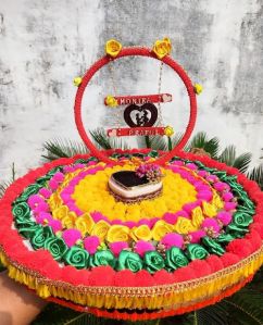 Wedding Embroidery Hoop Art Work