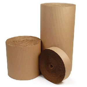 Brown Corrugated Rolls