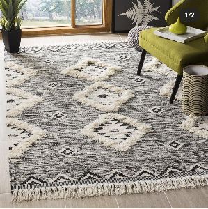 Ivory black klim saigi rugs & carpets