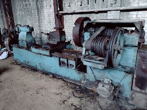 used lathe machine 12 feet 22 bed 20 centre with motor
