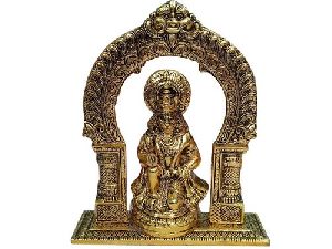 Plated Hanuman Statue