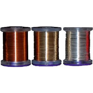 Tinsel Silver Wires Round