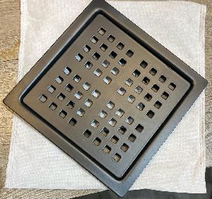 MATT BLACK FLOOR JALI SQUARE 6''X6'' (SAUARE)