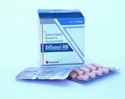 Diclofenac Potassium, Paracetamol, Chlorzoxazone Tablets