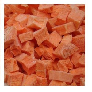 Dehydrated Carrot Cube