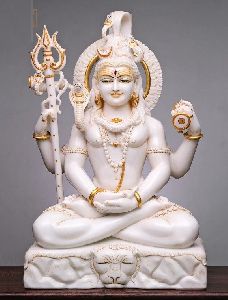 Baba Bholenath Statue in Marble