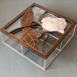 Acrylic Chocolate Box Handmade Packaging Inlaid Mother Of Pearl Box