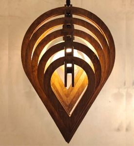 Isharya Wooden Pendant Lamp