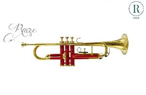 Rmze Professional Golden-Red BB Trumpet