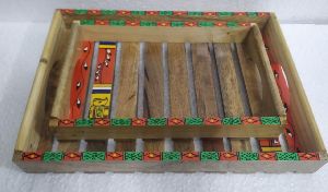 Pure Wooden Tray with Natural Solvent